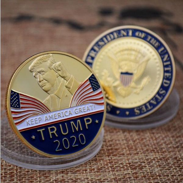 

trump speech commemorative coin america president trump 2020 collection coins crafts trump avatar keep america great coins bh2309 tqq