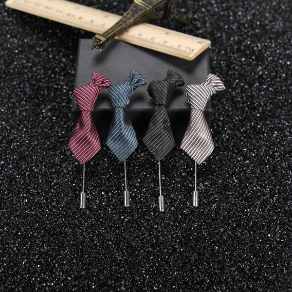 

10 pcs/lot wholesale 100% handmade bowtie brooches pin fashion plaid boutonniere corsage for suit accessories gift, Gray