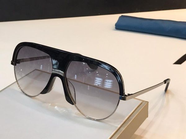 

0477s солнцезащитные очки для мужчин проектировщик популярные моды овальные full frame летний стиль верхнего качества uv защиты объектива пр, White;black