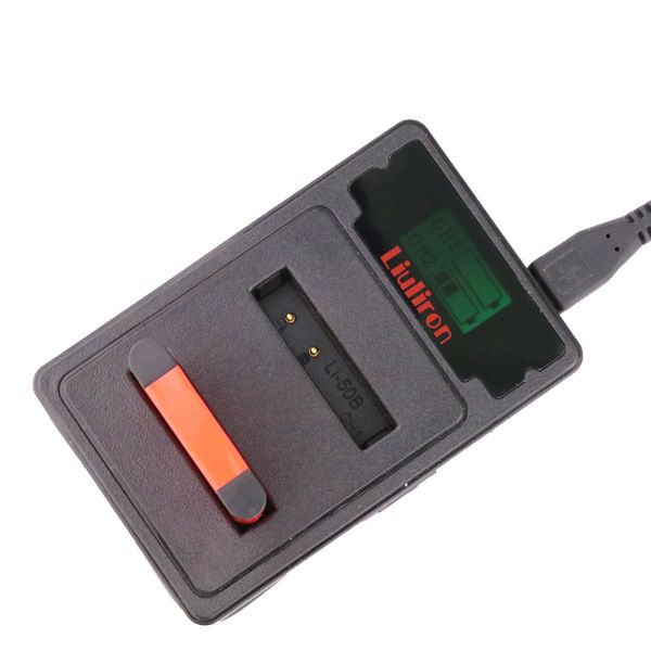 

li-50b d-li92 li 50b d li92 li-ion camera battery + lcd dual charger for olympus sp 810 800uz u6010 u6020 u9010 sz14