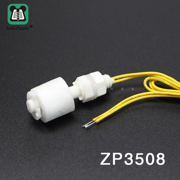 

zp3508 5pcs m8*35mm 100v 220v float switch mini type poly propy water level liquid sensor normal close nc
