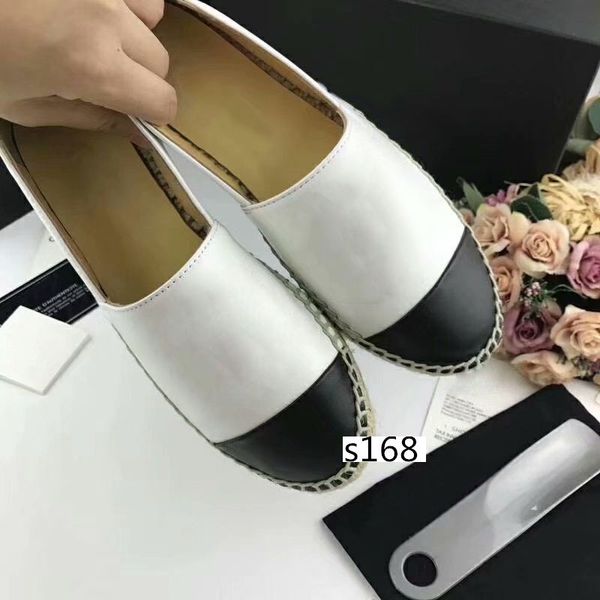

high-qualitysummer sandals espadrilles fisherman shoe low heel genuine leather leisure shoes many color size 35, Black