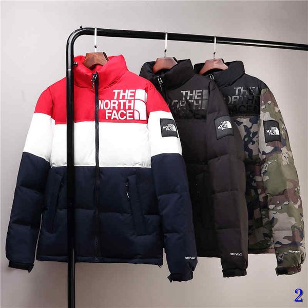 

new arrival designer jackets luxury thick down coat winter parkas for mens jacket coats face north windbreaker men coat clothing 3 colors2, Black