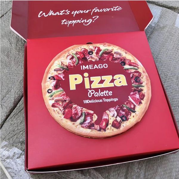 

new pizza imeago 18 colors eye shadow palette 18 delicious ings matte shimmer containing brushes bronzers palette blush