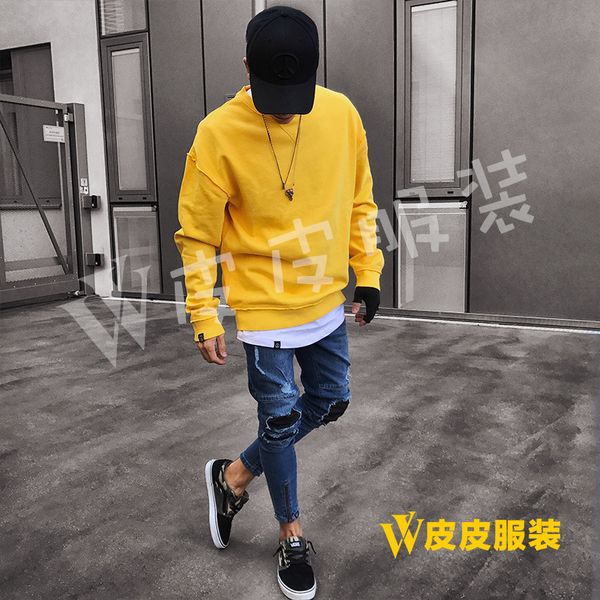 

мотоциклетные брюки мужские джинсы сезон стрейч тонкие джинсы брюки, Blue