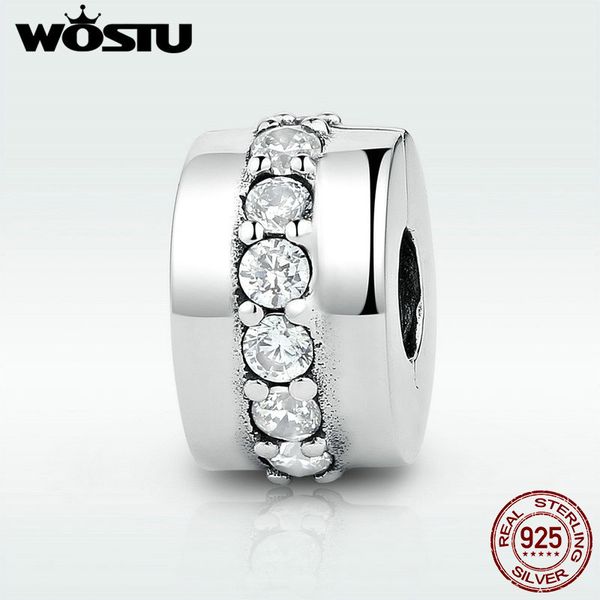 

новое прибытие real 925 sterling silver сияющий путь клип шармов fit оригинальный wst браслет аутентичные изящных ювелирных изделий, Blue;slivery