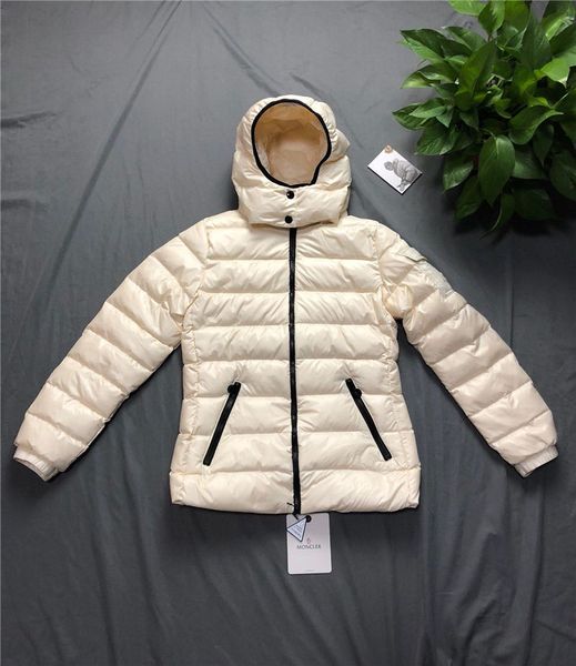 

женщины дизайнер пальто вниз осень зима куртка с капюшоном толстый для леди бренд ветровка верхняя одежда куртка толстовка женщины пуховик, Black