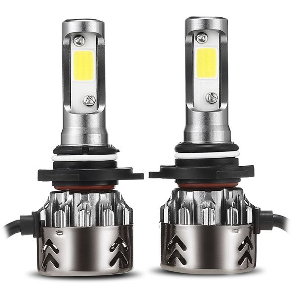 

winsun mini6 60w 9006 автомобиля led фара 6000k светодиодные фары серебро для грузовиков мотоциклов универсальный led