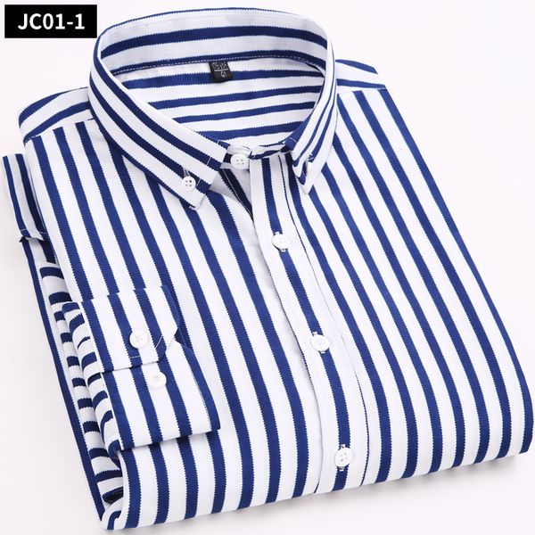 

2020 мужчина полосатых рубашек вскользь длинные рукава мужской рубашки 5xl плюс размер делового человек рубашка мужчина социальных рубашки п, White;black