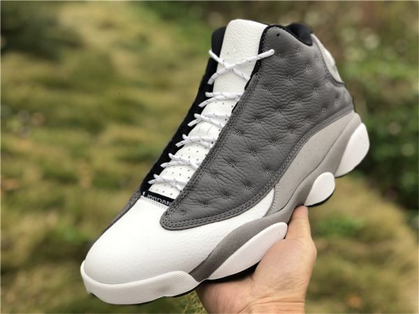 

authentic 13 13s atmosphere grey white university red black mens basketball shoes 2019 new arrival xiii sports sneakers with original box