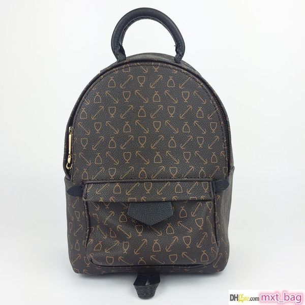 

высочайшее качество женщины палм-спрингс рюкзак mm pm мини натуральная кожа детские рюкзаки pm женщины печать палм спринг рюкзак mm real кож