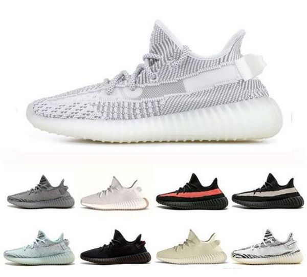 

designers mens running shoes 2019 v2 glow pirate black clay true form zebra beluga 2.0 blue tint kanye west women shoes sports trainers