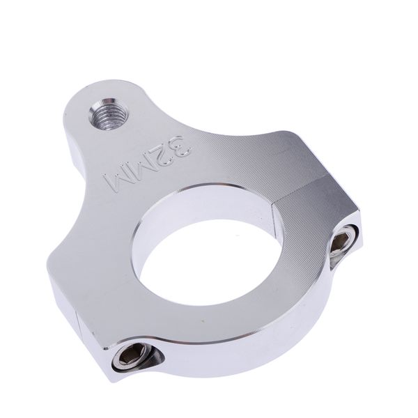 

aluminum steering damper fork frame mounting clamp bracket foot fixer for motorcycle bike modification - 32/38/41/45/53/56mm