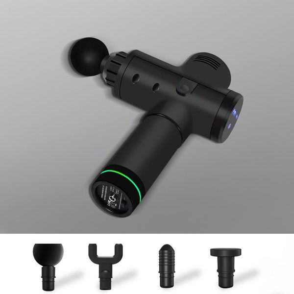 

20 передач мышцы массаж gun жк-цифровой дисплей релаксация спорт терапия массажер для тела боли для похудения массажер shaping