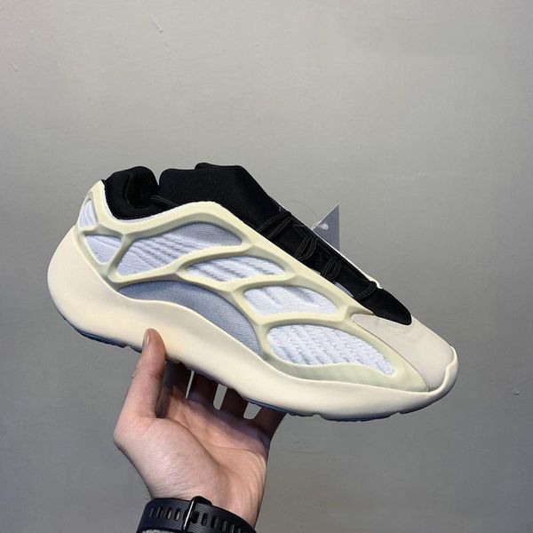 

stock x kanye west foam runner 700 sneakers for mens kanyewest 700v3 sports shoes men white skeleton running shoes man light trainers