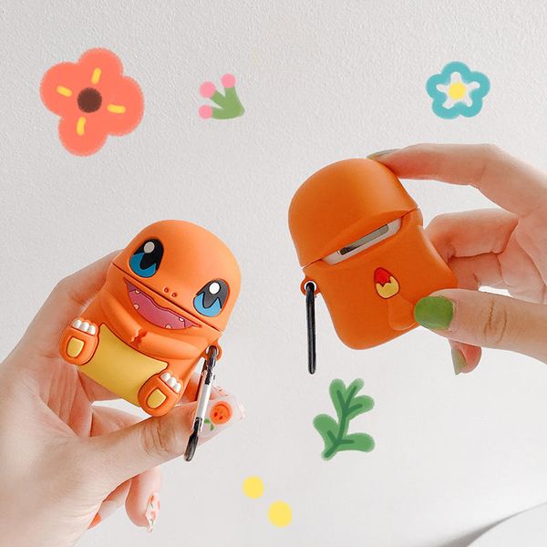

cute 3d case for airpods case airpods pro case protective silicone cover with keychain 3 styles