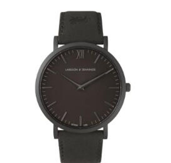 

Роскошные кварцевые часы мода Ларссон Дженнингс повседневные платья кожаные час