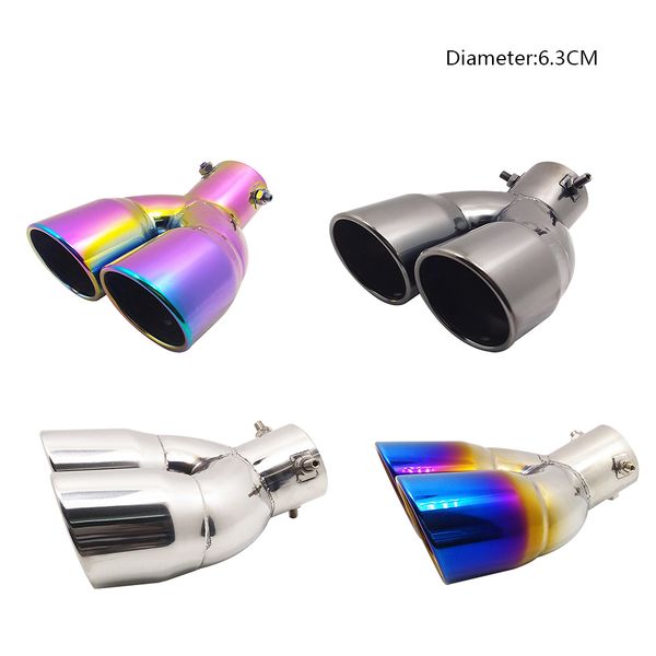 

car styling stainless steel exhaust muffler tip pipe for bluebird ford focus kia k3 toyota corolla levin chevrolet cruze