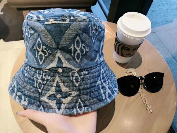 

2020lover hats women bucket cap fashion double-sided casual hat blue spring summer collapsible sunshade caps pop avant-garde accessory, Blue;gray