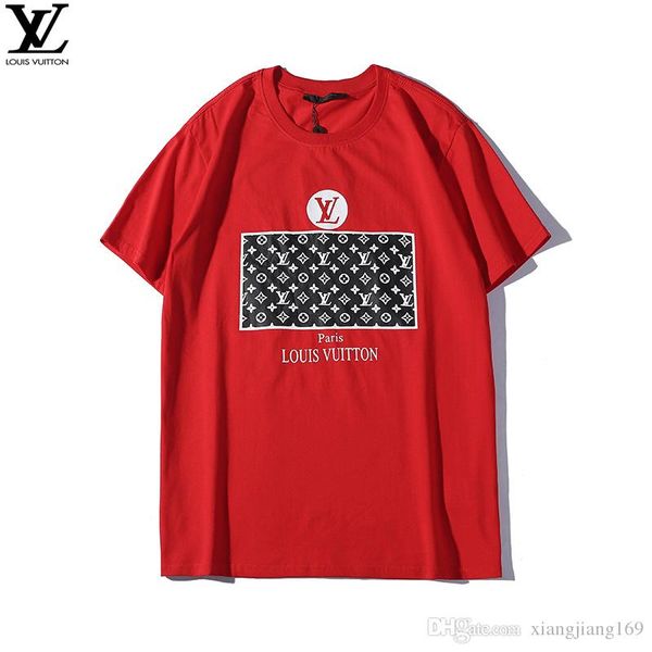 

2019s simple logo printing mercerized cotton t-shirt fashion style brand new women/men paris short-sleeved medusa t shirt, White;black