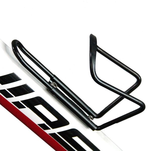 

bicycle aluminum alloy water bottle holder black pet supplies home garden