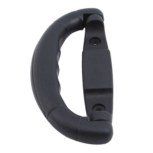 

new plastic direct trolly luggage suitcase handle plastic cosmetic case handle, Black