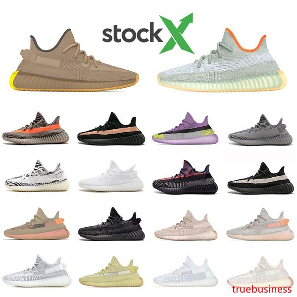 

stock x yecheil yeehu 2020 kanye west мужские кроссовки светящиеся зеленые черные светоотражающие antlia citrin cloud белые спортивные кросс