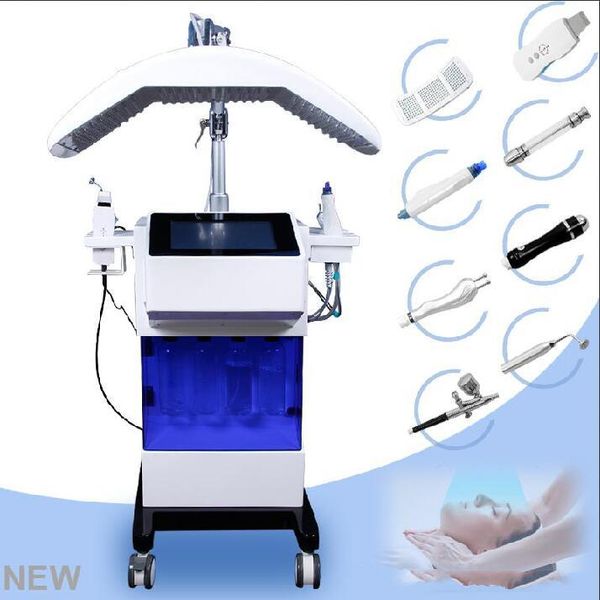 

hydra facial skin rejuvanation hydra dermabrasion facial tissue machine skin scrubber spray gun improve facial skin, Black;white