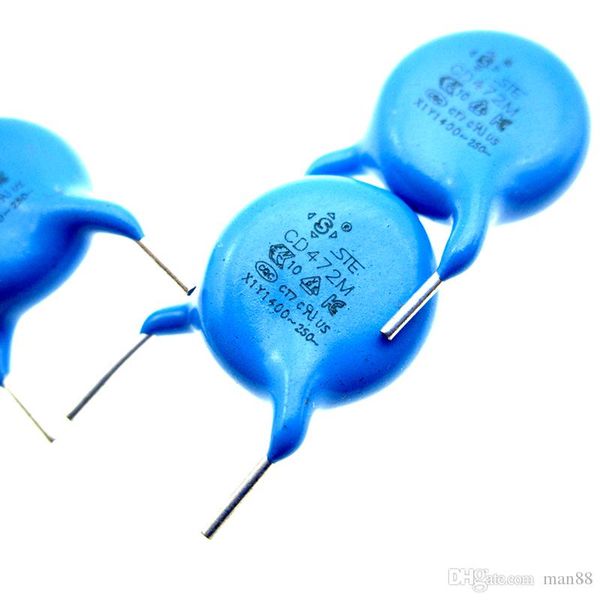 

ste safety ceramic chip y capacitor cd472 4.7nf x1 400v y1 250v pitch 10