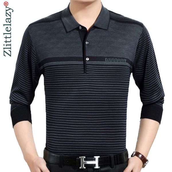 2019 Casual Long Sleeve Business Mens Shirts Male Striped Fashion Brand Polo Shirt Designer Men Tenis Polos Camisa Social 3881 Q Cool Shirt 2019 Casual Long Sleeve Business Mens Shirts Male Striped Fashion Brand Polo Shirt Designer Men Tenis Polos Camisa Social 3881 Q Cool Shirt