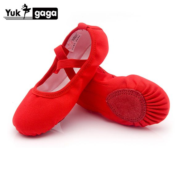 

dropshiping kids ballet shoes canvas ballet dance slippers split sole girls childern ballerina practice shoes for dancing