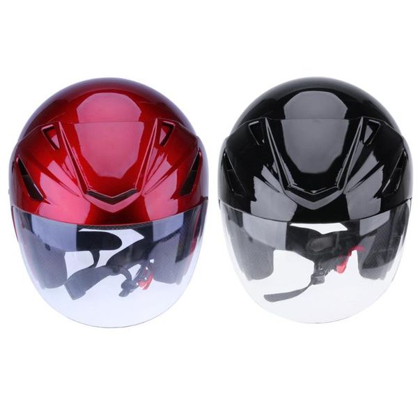 

motorcycle helmet dot certificated helmet l size motorcycle rider safety protection open face vintage helmets