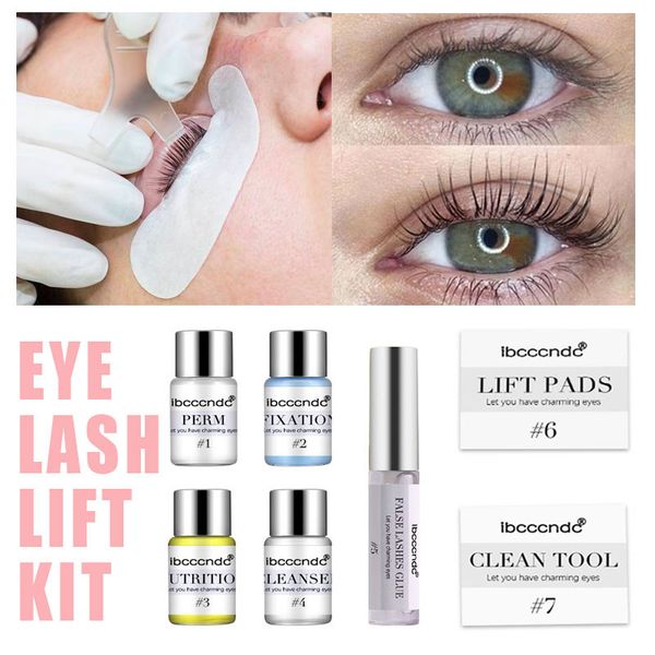 

professional eyelash lift kit eye lashes perming kit perm with rods glue salon home use lash lifting tools