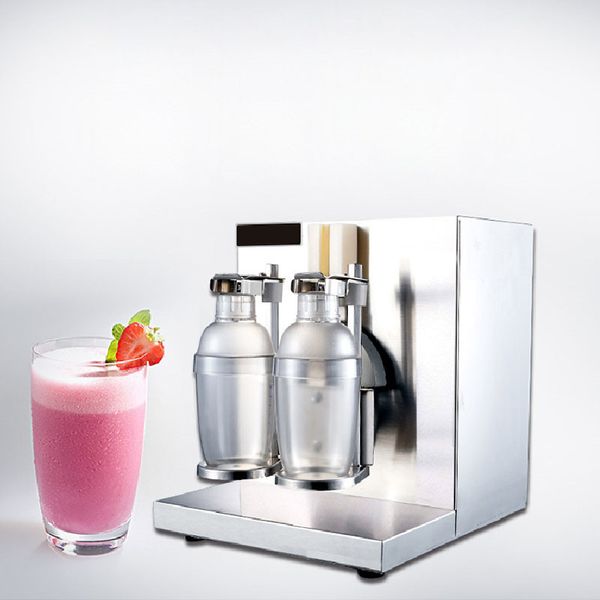 

stainless steel bubble boba shake electric auto double-frame milk tea shaking machine soft ice cream mixer