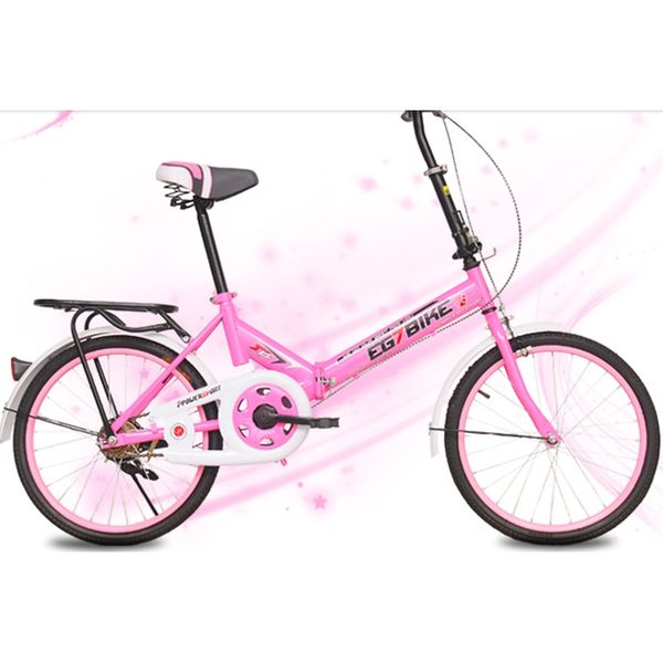 

carbon steel 20 inches ordinary pedal folding bicycles