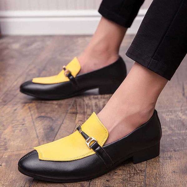 

men dress shoes yellow oxfords foe men dress footwear fashion mens party shoes new fashion trendy italian, Black