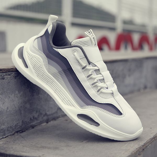 

men sneakers mesh casual shoes summer shoes men lightweight comfortable breathable walking sneakers zapatillas hombre, Black