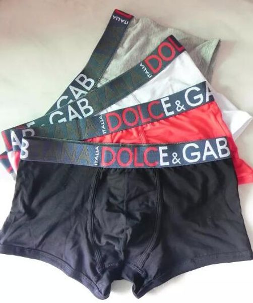 

дышащие мужчины underwears мягкие мужские боксеры короткое письмо трусы для mens sexy мужской шорты boxer, Black;white