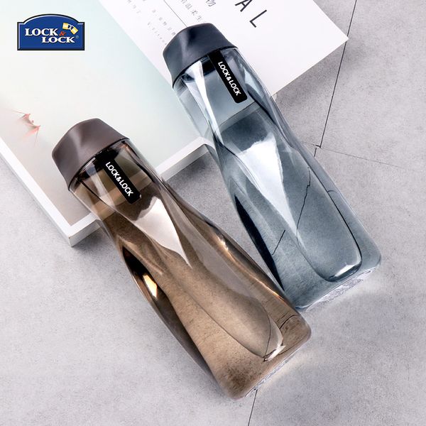 

женская рука ручка пластиковый чайник горячий творческий портативный моя бутылка герметичный герметичный пара студент кубок 550 мл симпатичн