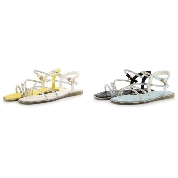 

pqecfs big size 31-46 2020 summer new fashion women solid platform high heel sandals 4 colors, Black