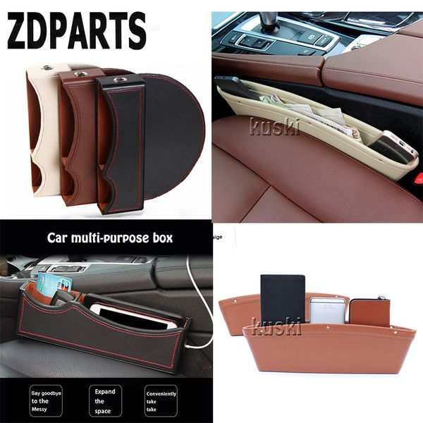 

zdparts 1x car seat crevice storage box organizer gap holder for focus 2 3 fiesta mondeo kuga kia rio ceed sportage 2017