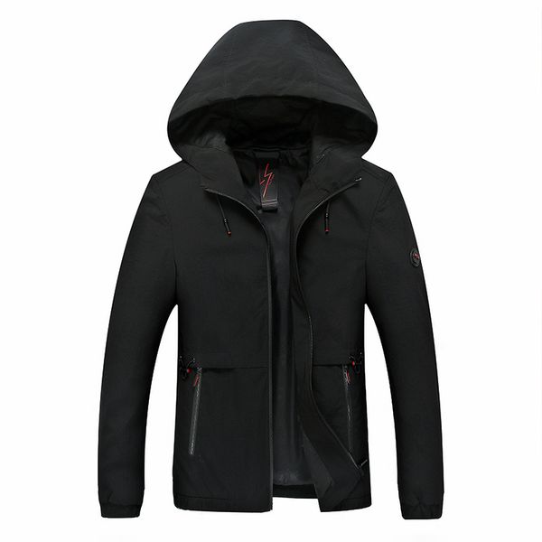 

2019 new big plus size 8xl 7xl 6xl casual jackets autumn coat men sportswear mens fashionable jacket, Black;brown