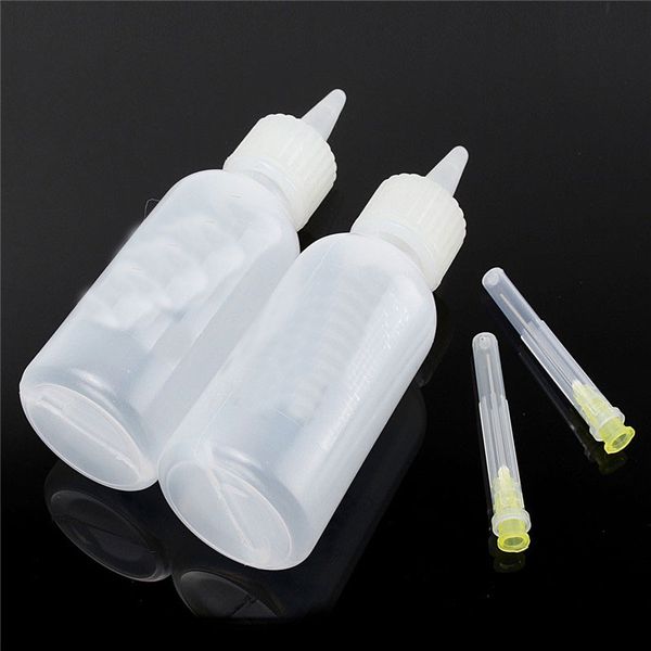 

50ml empty liquid plastic flux bottle for dispenser rosin solder flux paste dropping bottle electronic mobile lcd repair tools