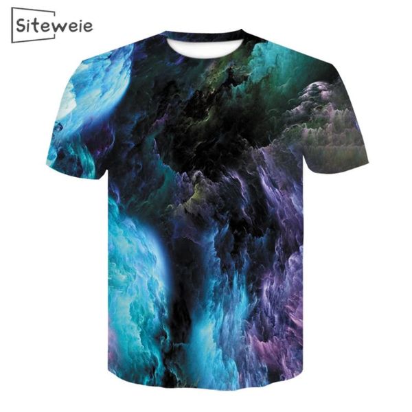 

men's t-shirts siteweie 2021 3d funny t shirt men clothing print casual short sleeve mens streetwear l97, White;black