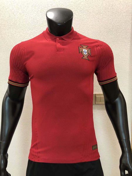 

20 21 portugal player version soccer jersey home bernardo ronaldo 2020 2021 football player shirt, Black;yellow