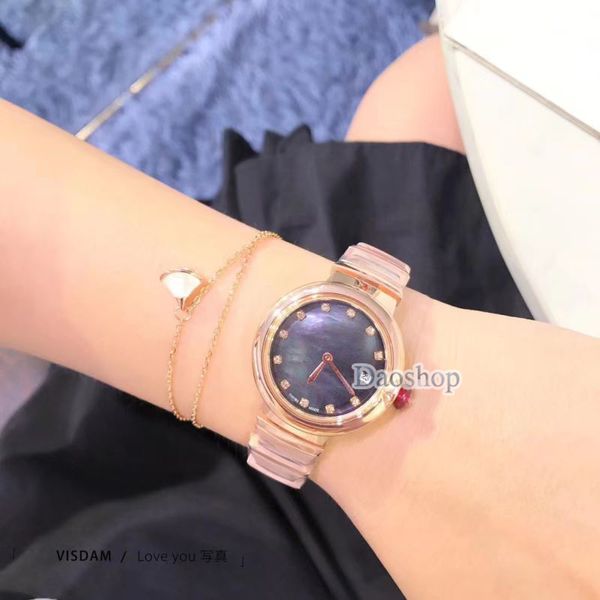 

Мода Роскошные женщины часы с Алмазное Top Brand Bvl розового золота Специальная конст