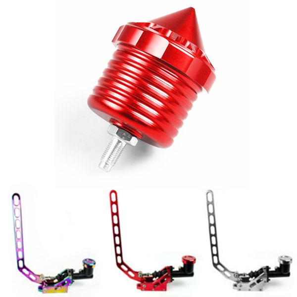 

red alloy racing drift rally hand e brake e-brake parking handbrake lever hand-brake reseroir oil tank fast