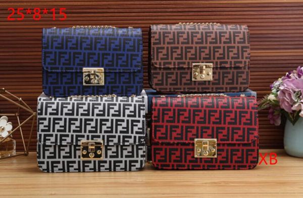 

Свободный пост 2019 новый ретро сумка классического двойного письма бренда прилив