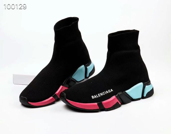 

new 19ss top designer brands Casual shoes sneakers breathable and cracked men's leisure shoes size 38-46 free delivery