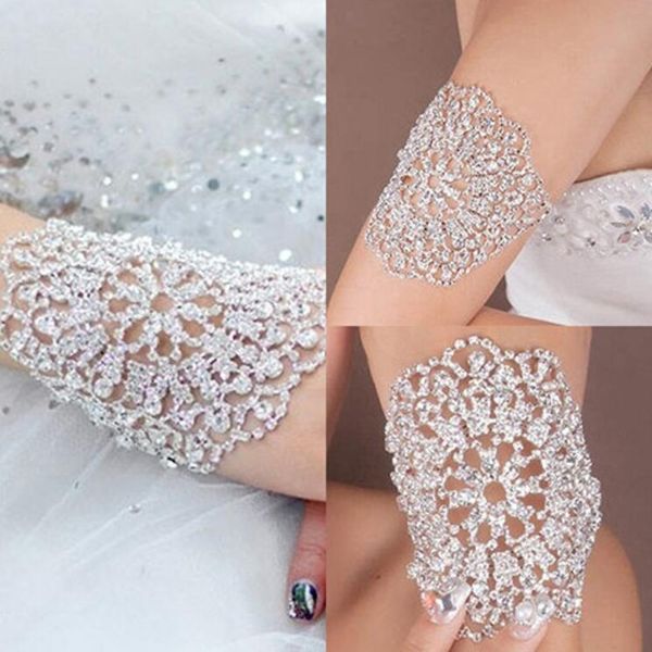 

модные свадебные браслеты свадебные аксессуары для волос кристалл ручной цепи браслеты серебряные аксессуары для волос руки цепи подарок бес, Black